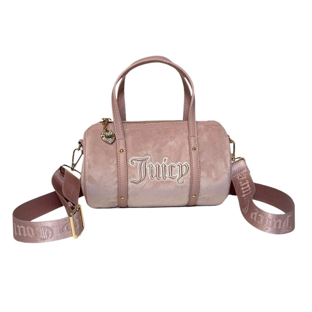 Juicy Couture "Queen Of Everything" Mini Barrel Bag